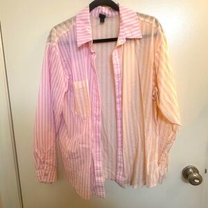 Wild Fable Swim Button Up Cover Up